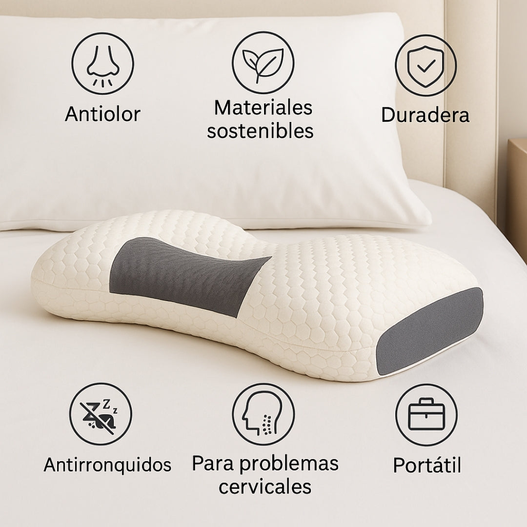 OFERTA 2X1 | CorporeFlex - Almohada Cervical 3D