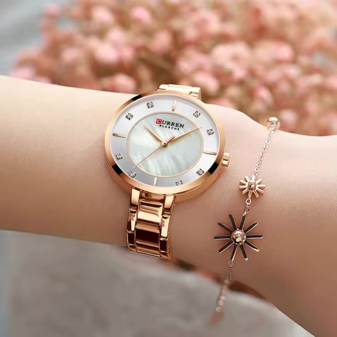 Curren® Chic Dama + Estuche Premium Incluido