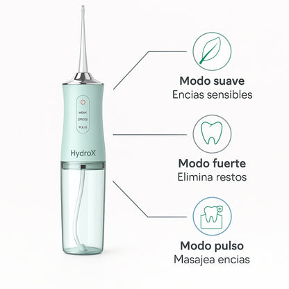 HydroX -  Irrigador Bucodental | OFERTA 2X1