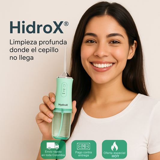 HydroX -  Irrigador Bucodental | OFERTA 2X1