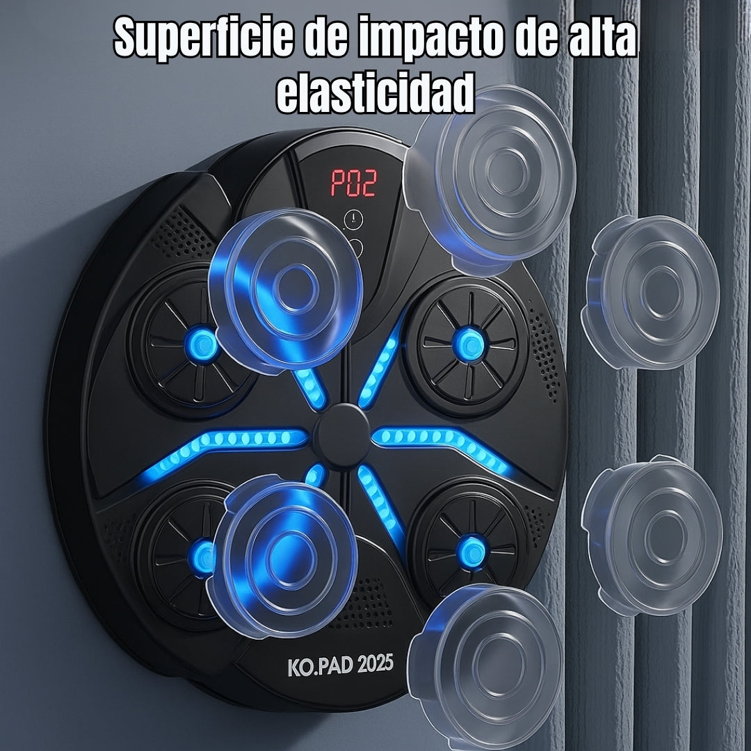 KO.PAD 2025 – Panou de Box cu Muzică Bluetooth + Mănuși MMA Profesionale GRATUIT